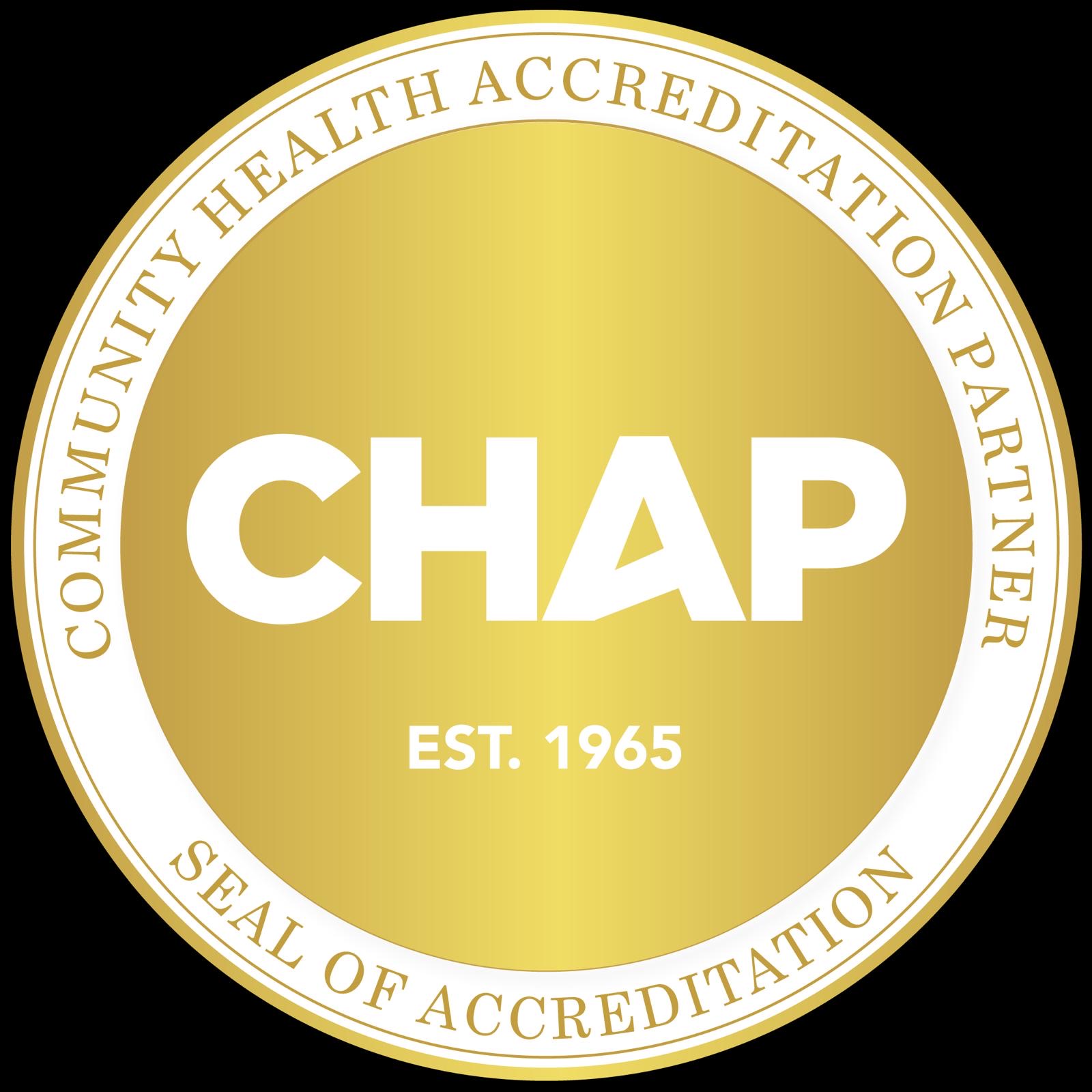 CHAP Community Health Accreditation Partner Seal of Accreditation